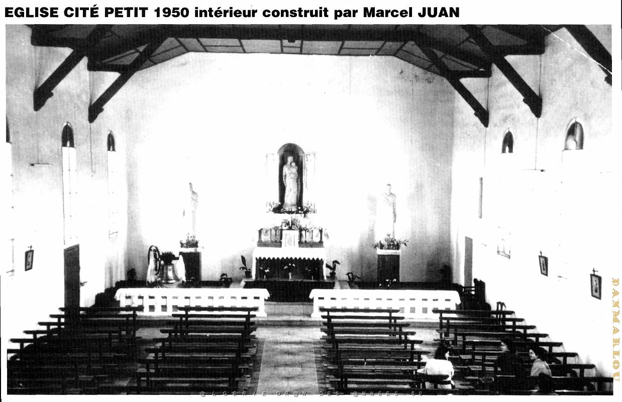 Oran - Cite Petit - Eglise - Construite en 1950.jpg